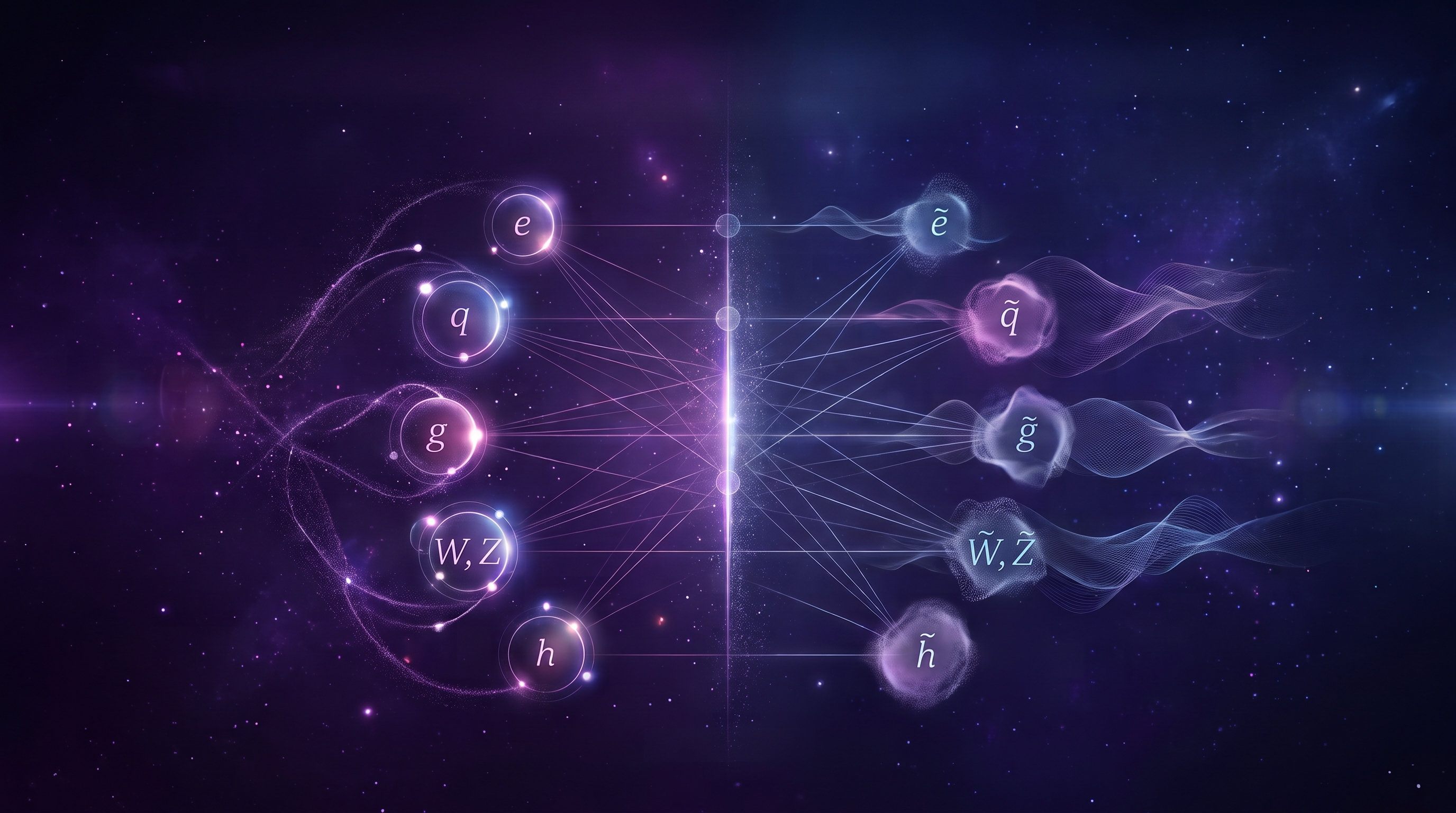 Fundamental & Supersymmetric Particles preview